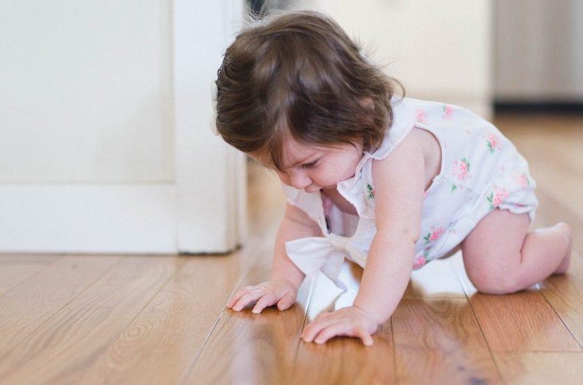Baby Crawling